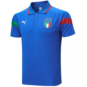 Italy POLO Shirt 2023 Blue